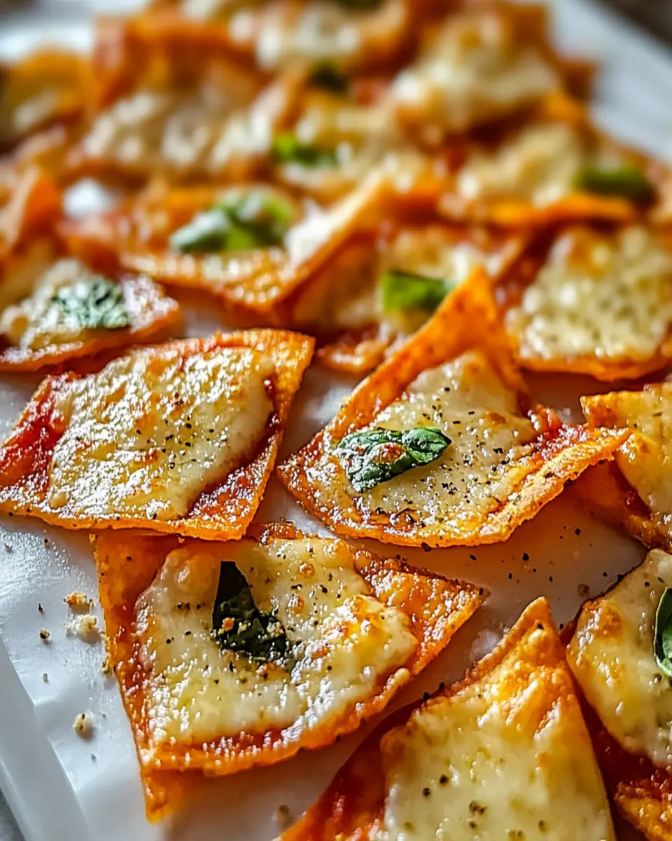 Crispy Pizza Chips: An Irresistibly Flavorful Snack Adventure First Image First Image