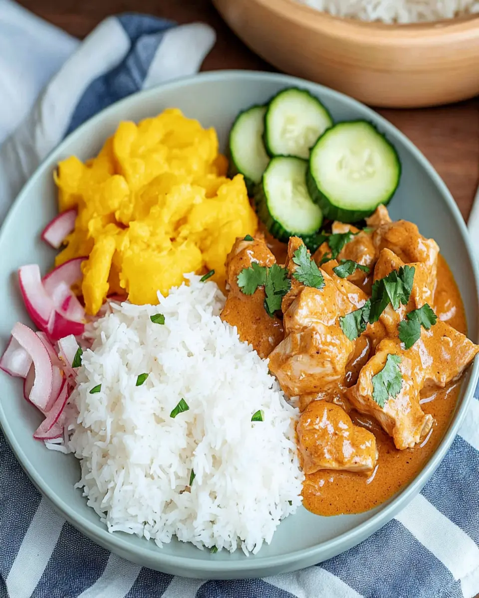 Instant Pot Butter Chicken First Image First Image