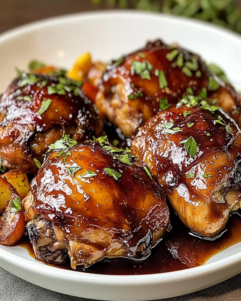 Irresistible Smoked Maple Glazed Chicken Thighs Recipe First Image First Image