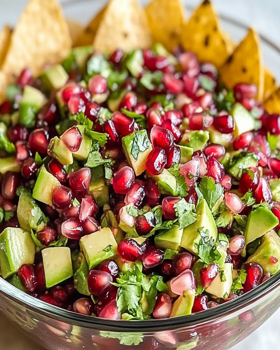Irresistible Pomegranate Avocado Salsa Recipe to Impress First Image First Image