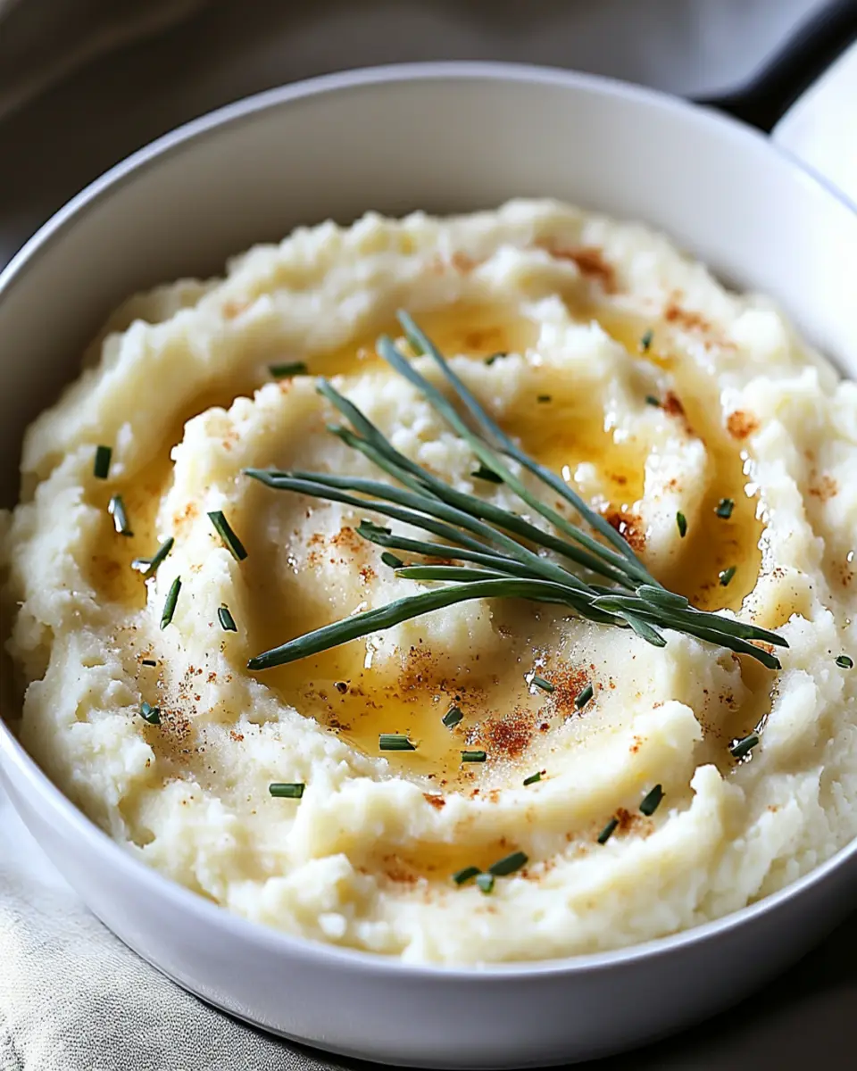 Indulge in Brown Butter Mashed Cauliflower Delight First Image First Image