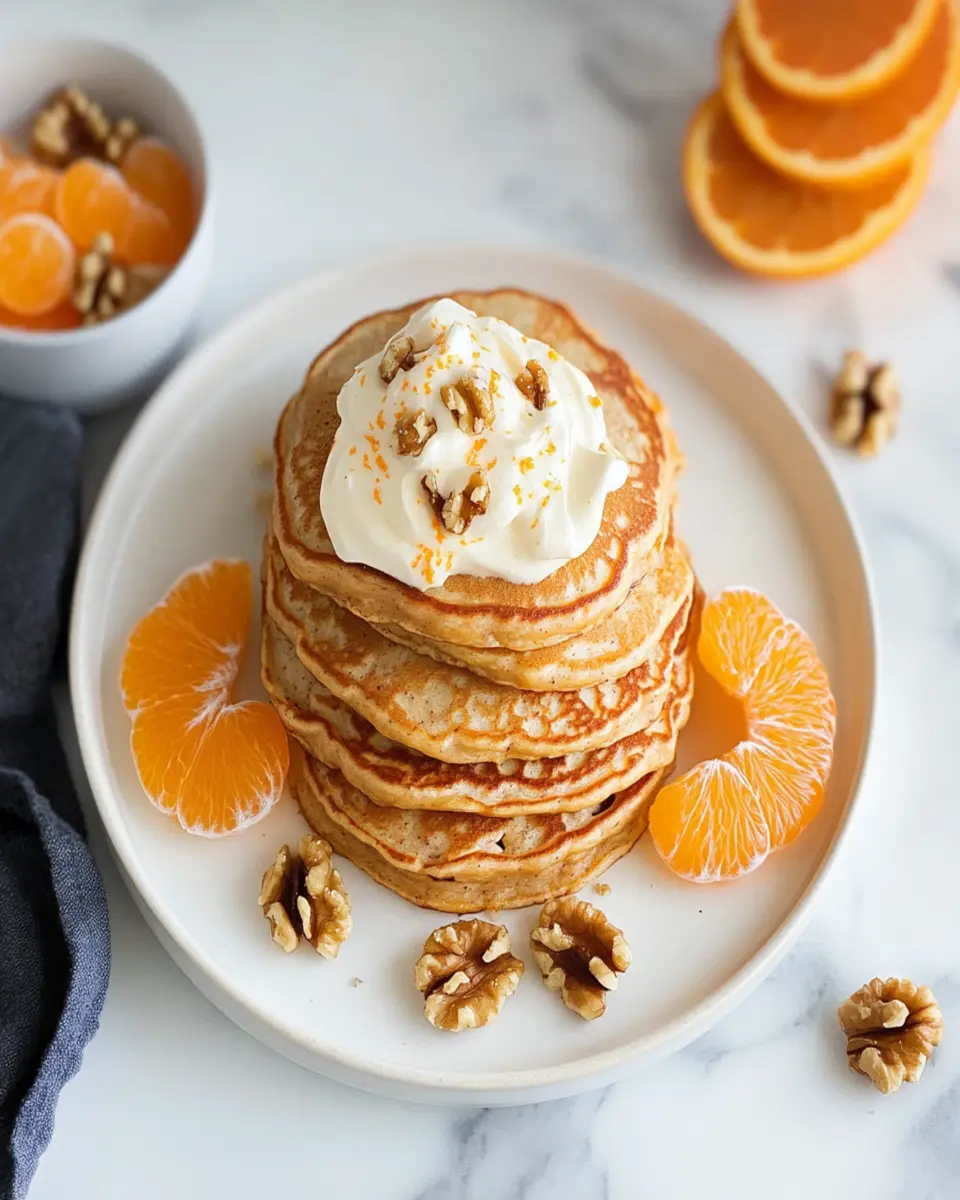Favorite Carrot Cake Pancakes First Image First Image