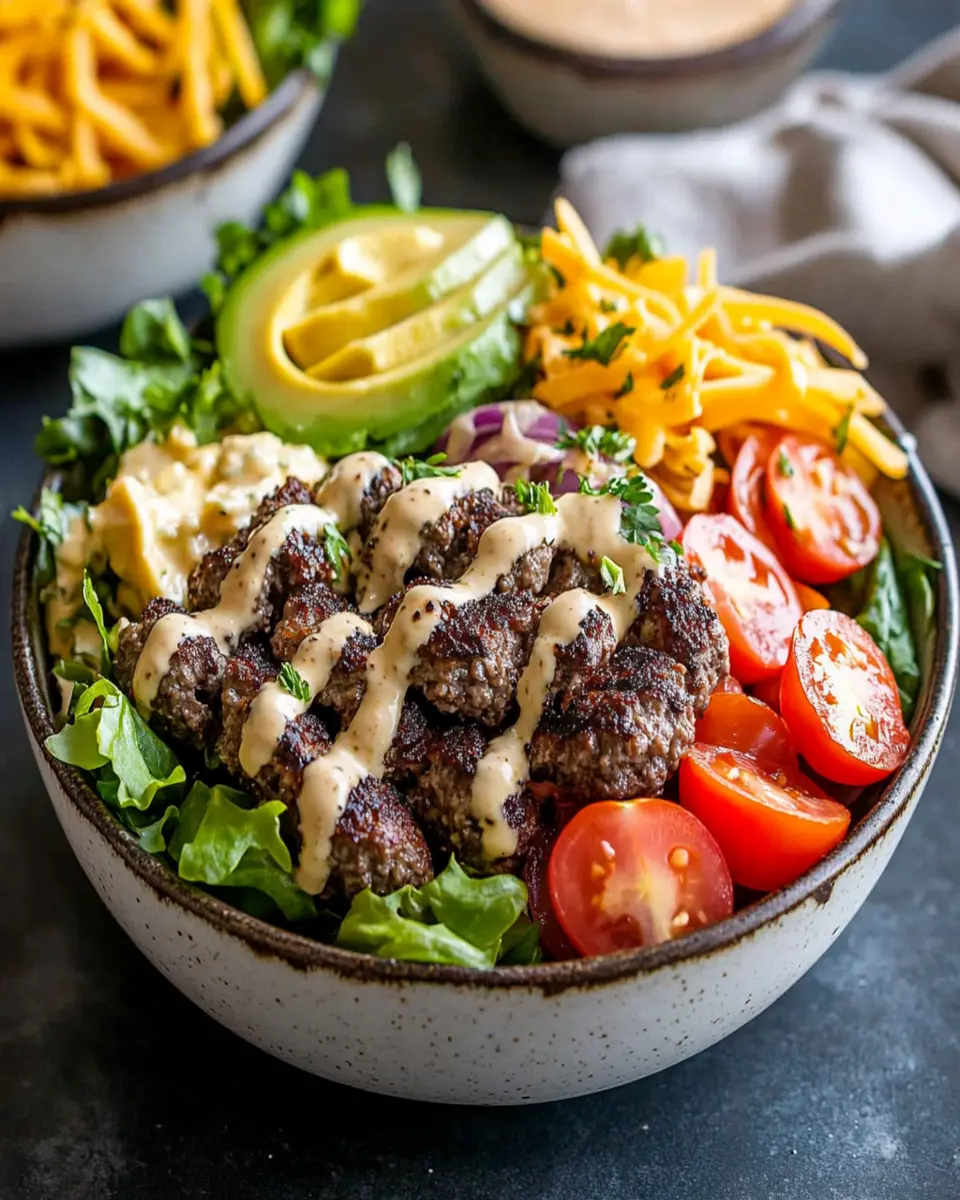 Burger Bowls First Image First Image