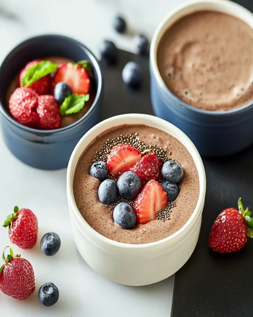 Chocolate Chia Pudding First Image First Image