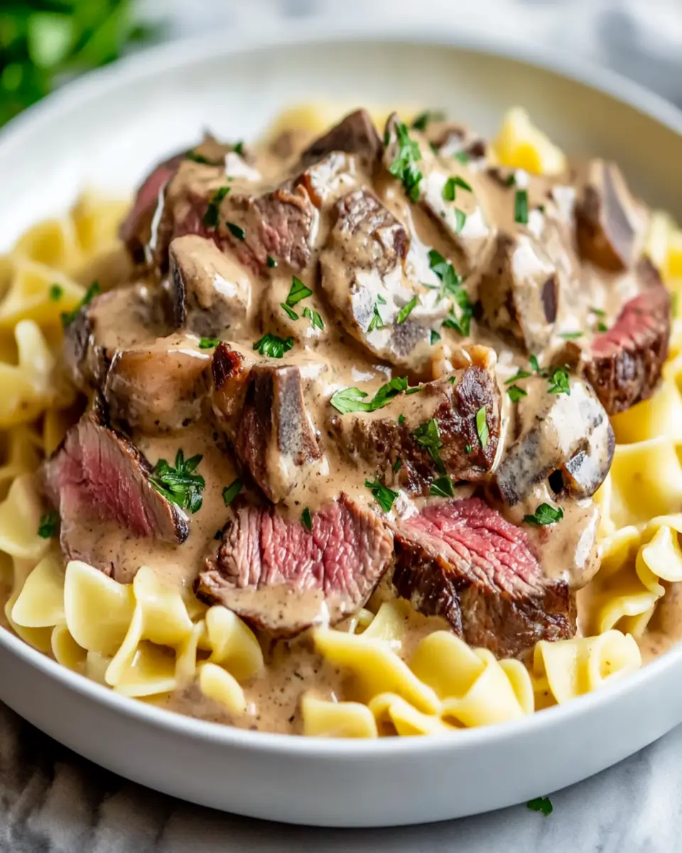 Leftover Prime Rib Stroganoff Recipe First Image First Image