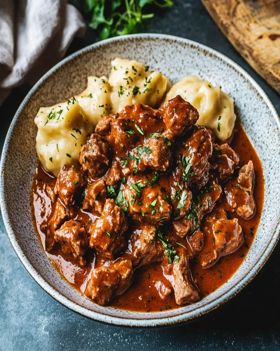 Pörkölt (Hungarian Stew) First Image First Image