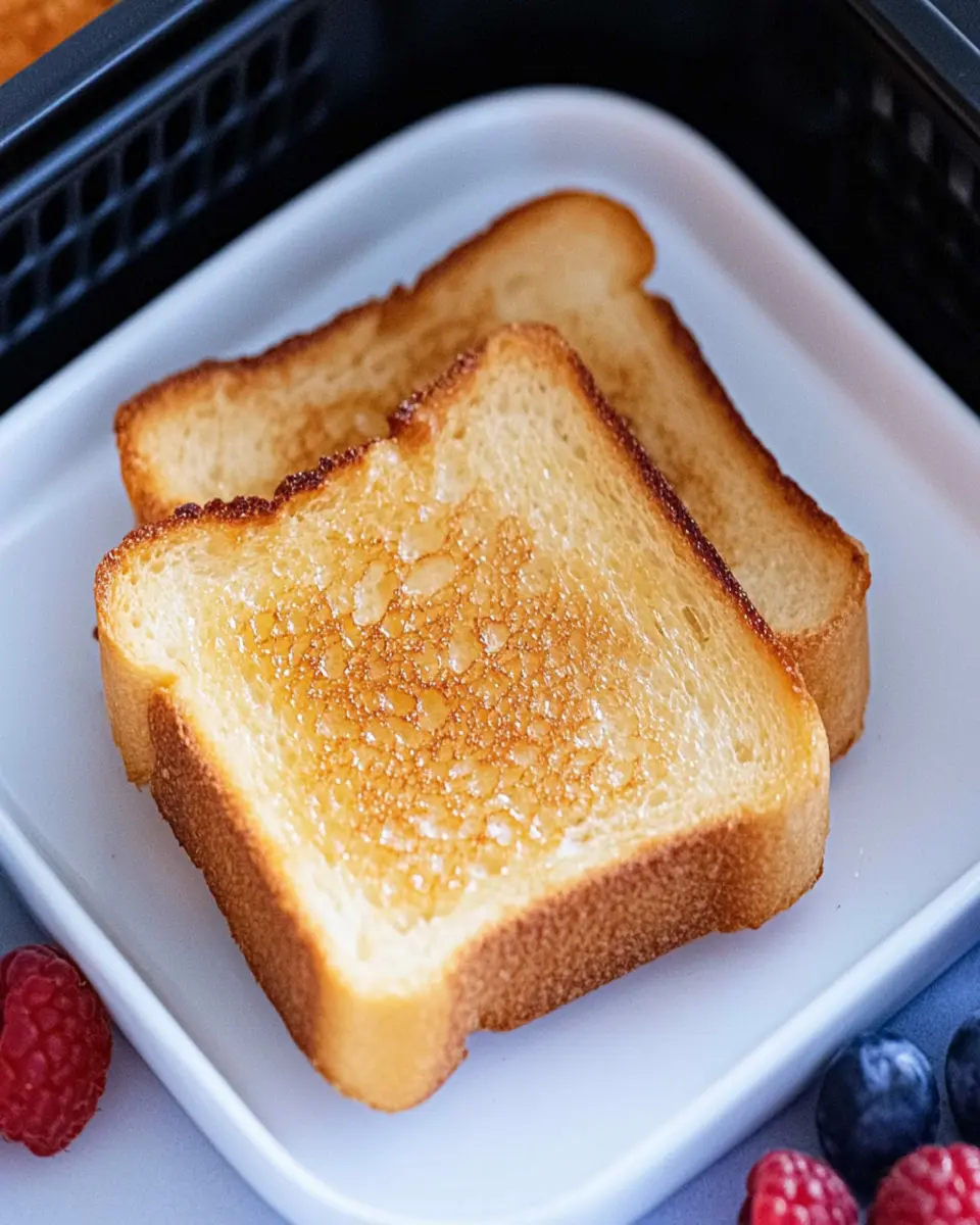 Toast in Air Fryer First Image First Image