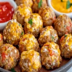 Rotel Cream Cheese Sausage Balls First Image First Image