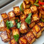 Spicy Roasted Tofu Recipe First Image First Image