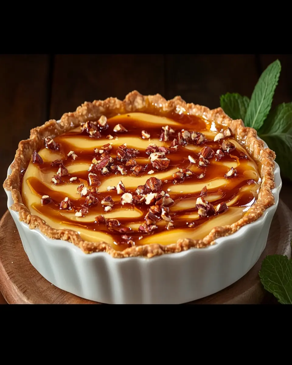 Burnt Honey Pie: Indulge in This Luxurious Caramel Delight First Image First Image