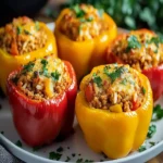 Ground Turkey Stuffed Peppers First Image First Image