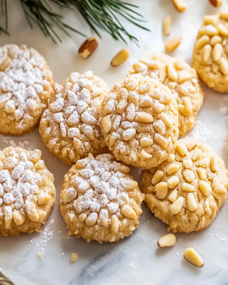 Pignoli Cookies (Pine Nut Cookies) First Image First Image