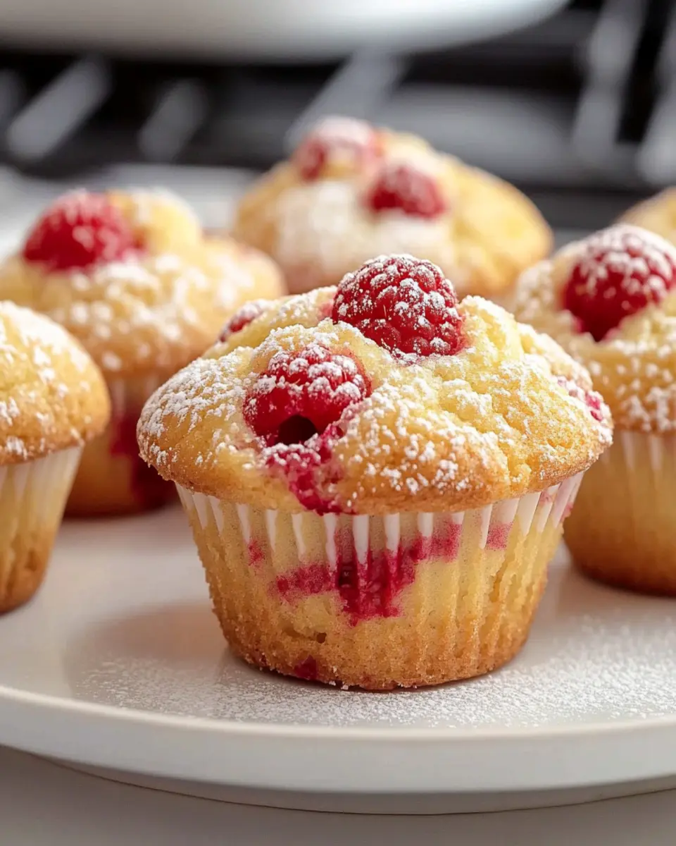Irresistible Raspberry Muffins: A Sweet Delight Recipe First Image First Image