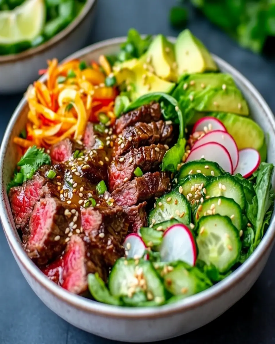 Seared Steak Poke Bowl First Image First Image