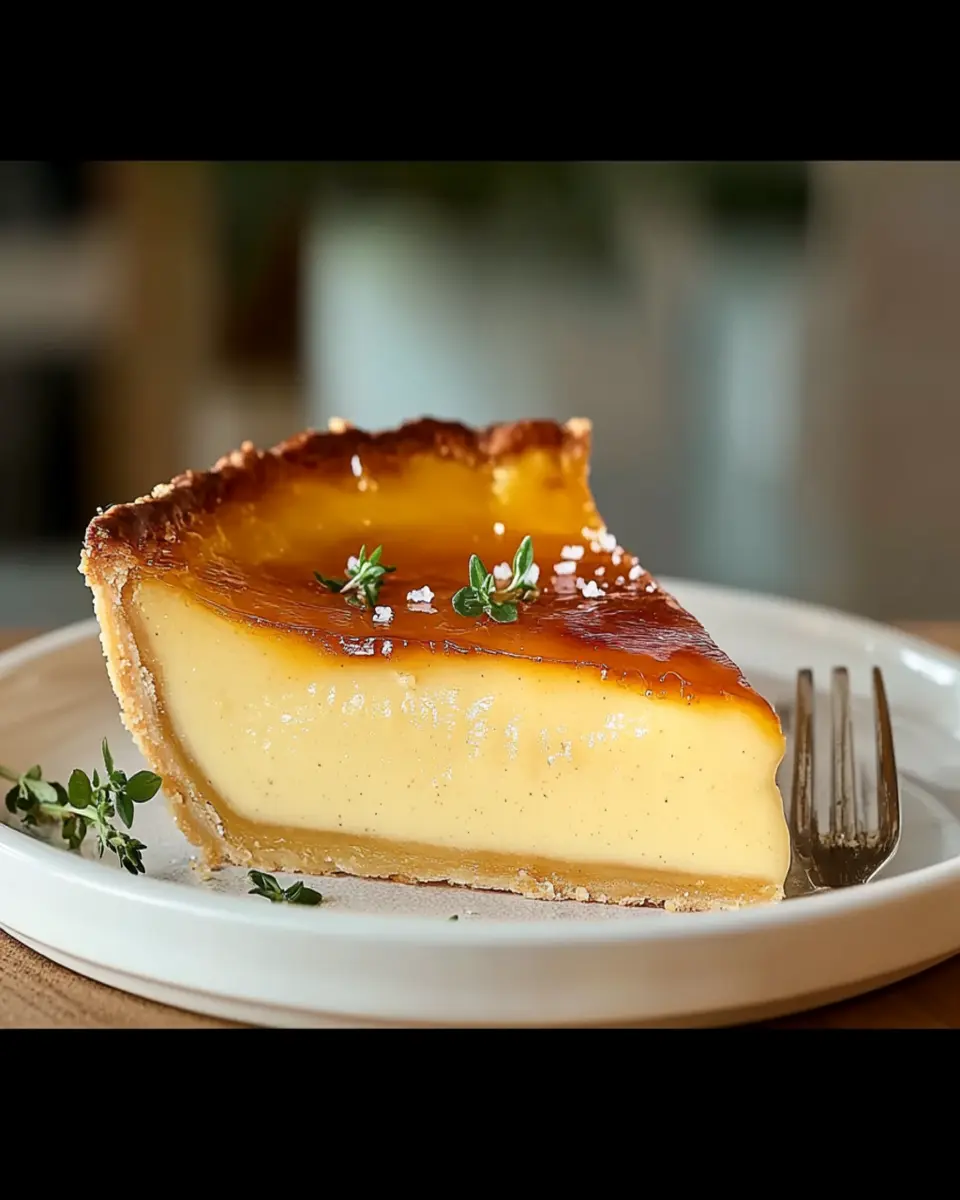 Burnt Honey Pie: Indulge in This Luxurious Caramel Delight First Image First Image