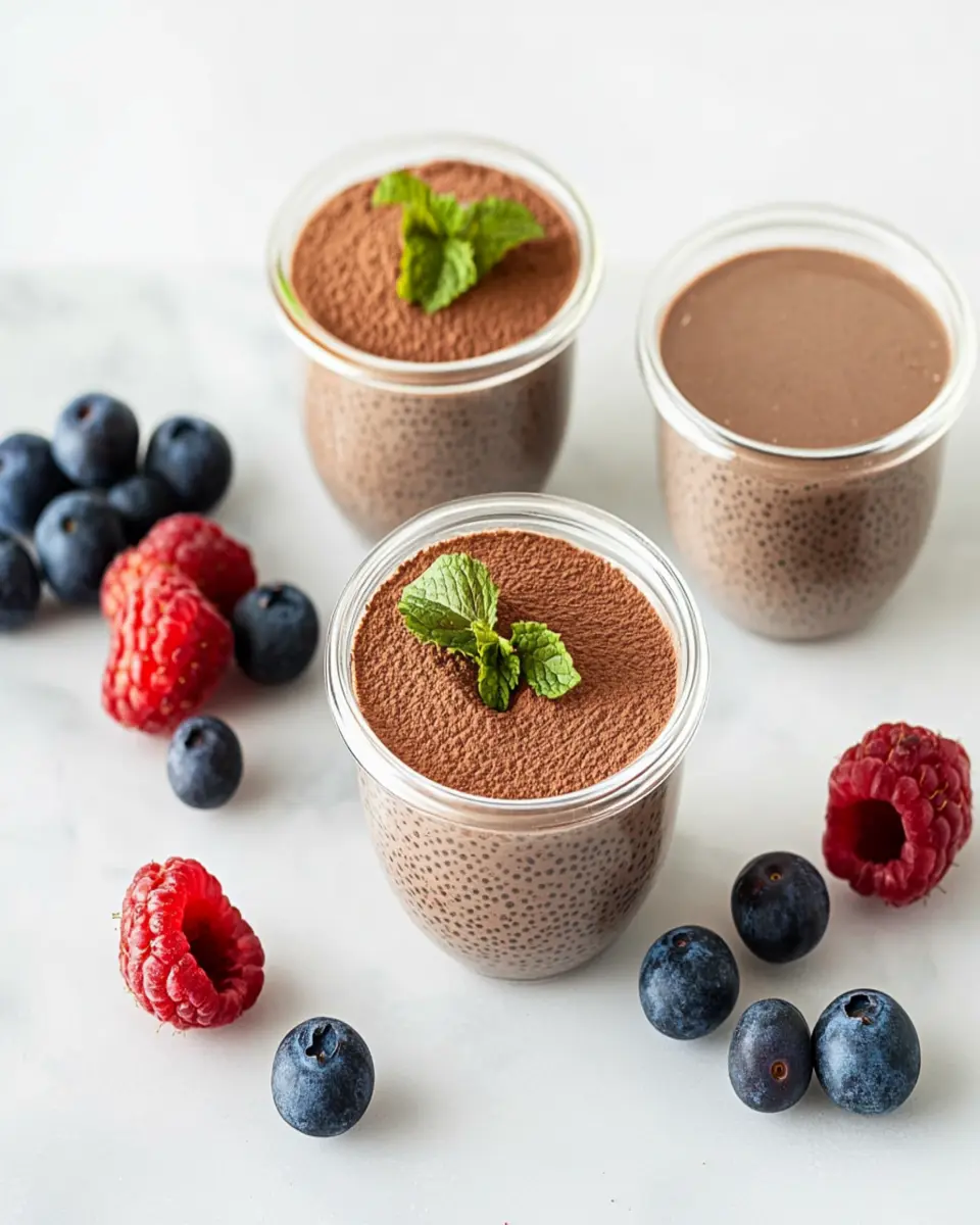 Chocolate Chia Pudding First Image First Image