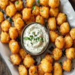 Truffle Tater Tots with Garlic Herb Aioli First Image First Image