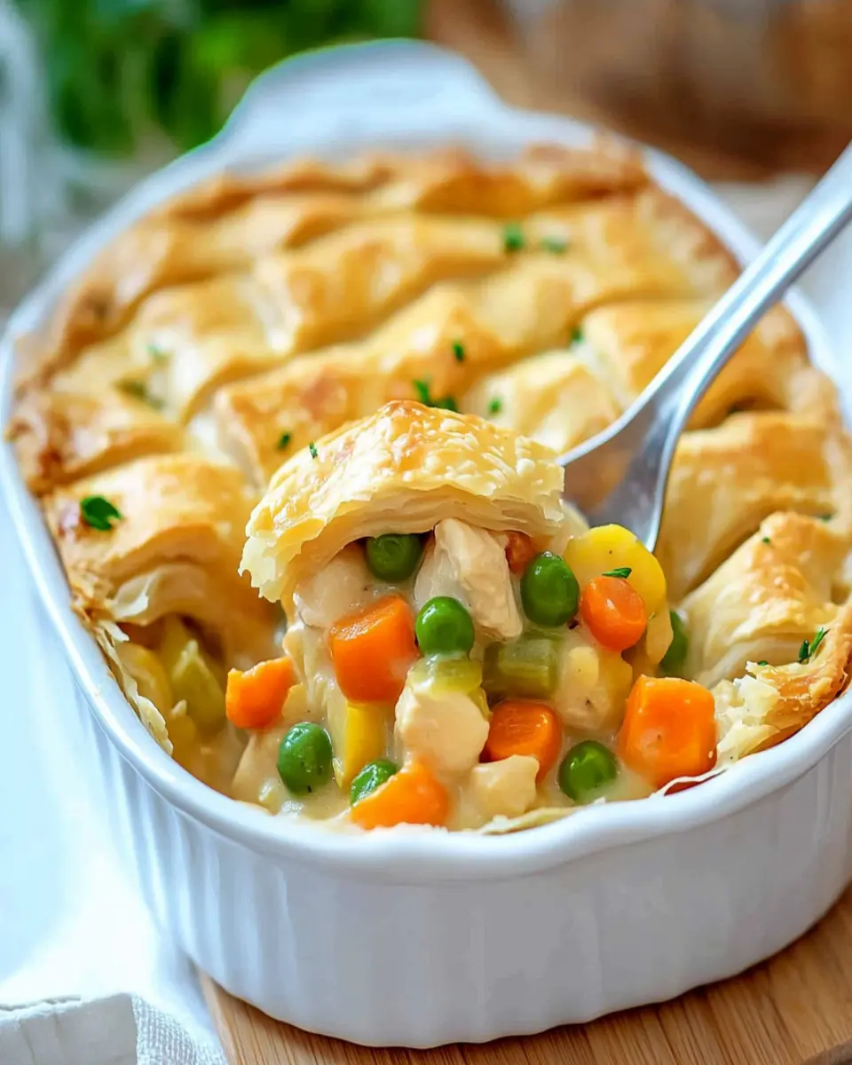 Chicken Pot Pie Casserole First Image First Image