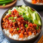 Protein Firecracker Ground Chicken Bowls First Image First Image