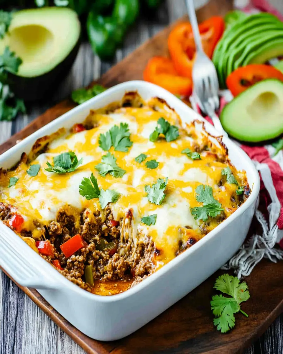 Mexican Ground Beef Casserole First Image First Image