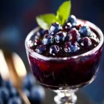 Homemade Blueberry Sauce First Image First Image