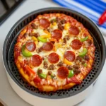 How to Cook Frozen Pizza in Air Fryer First Image First Image