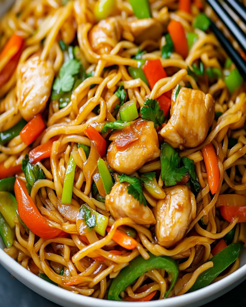 Chicken Chow Mein Recipe First Image First Image