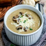 Cauliflower Mushroom Soup First Image First Image