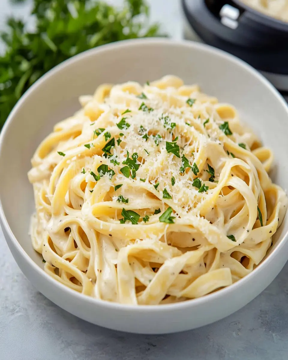 Instant Pot Fettuccine Alfredo First Image First Image