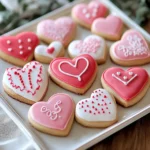 Irresistible Royal Icing Valentine Cookies Recipe First Image First Image