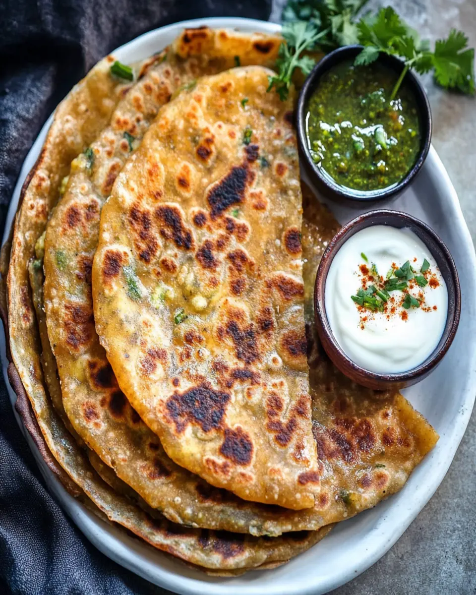 Gobi Paratha Recipe (Cauliflower Paratha) First Image First Image