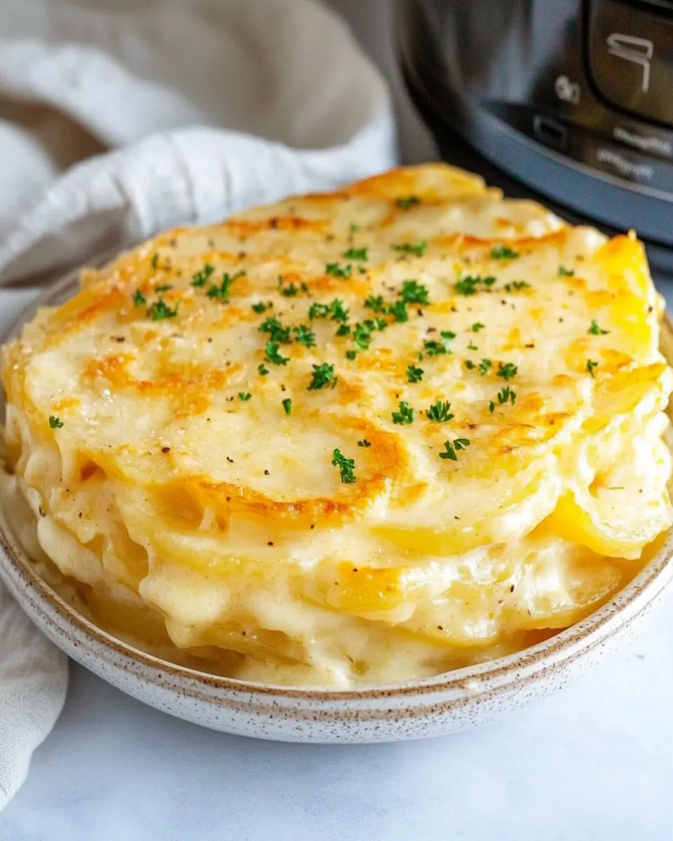 Instant Pot Scalloped Potatoes First Image First Image