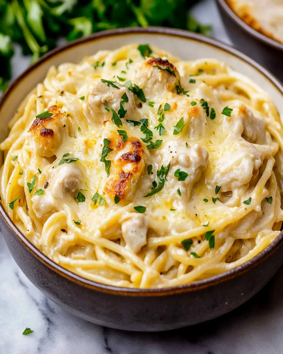 Crockpot Chicken Tetrazzini First Image First Image