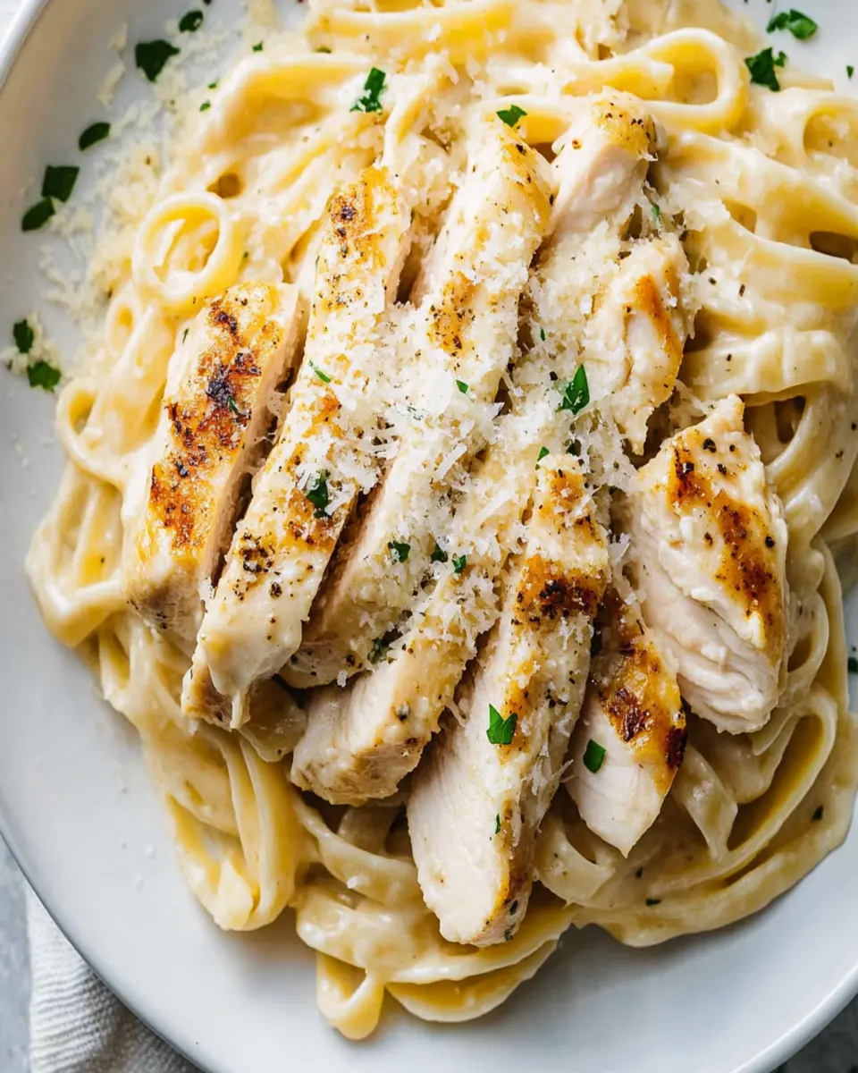 Instant Pot Chicken Alfredo First Image First Image