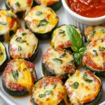 Irresistible Zucchini Pizza Bites: Guilt-Free Appetizer First Image First Image
