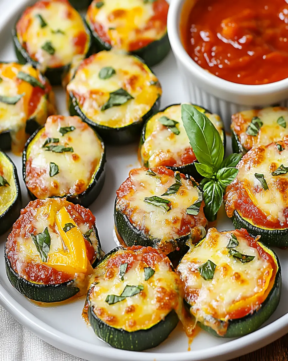Irresistible Zucchini Pizza Bites: Guilt-Free Appetizer First Image First Image