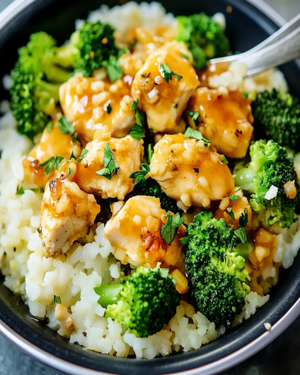 Instant Pot Chicken Broccoli Rice First Image First Image