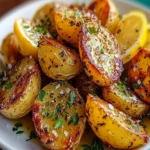 Simple Crispy Greek Lemon Potatoes First Image First Image