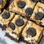 Oreo Cookies & Cream Blondie Bars First Image First Image
