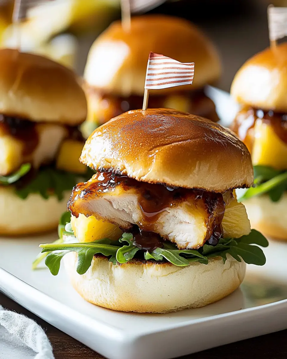 Irresistible Hawaiian Turkey Sliders for a Flavorful Feast First Image First Image