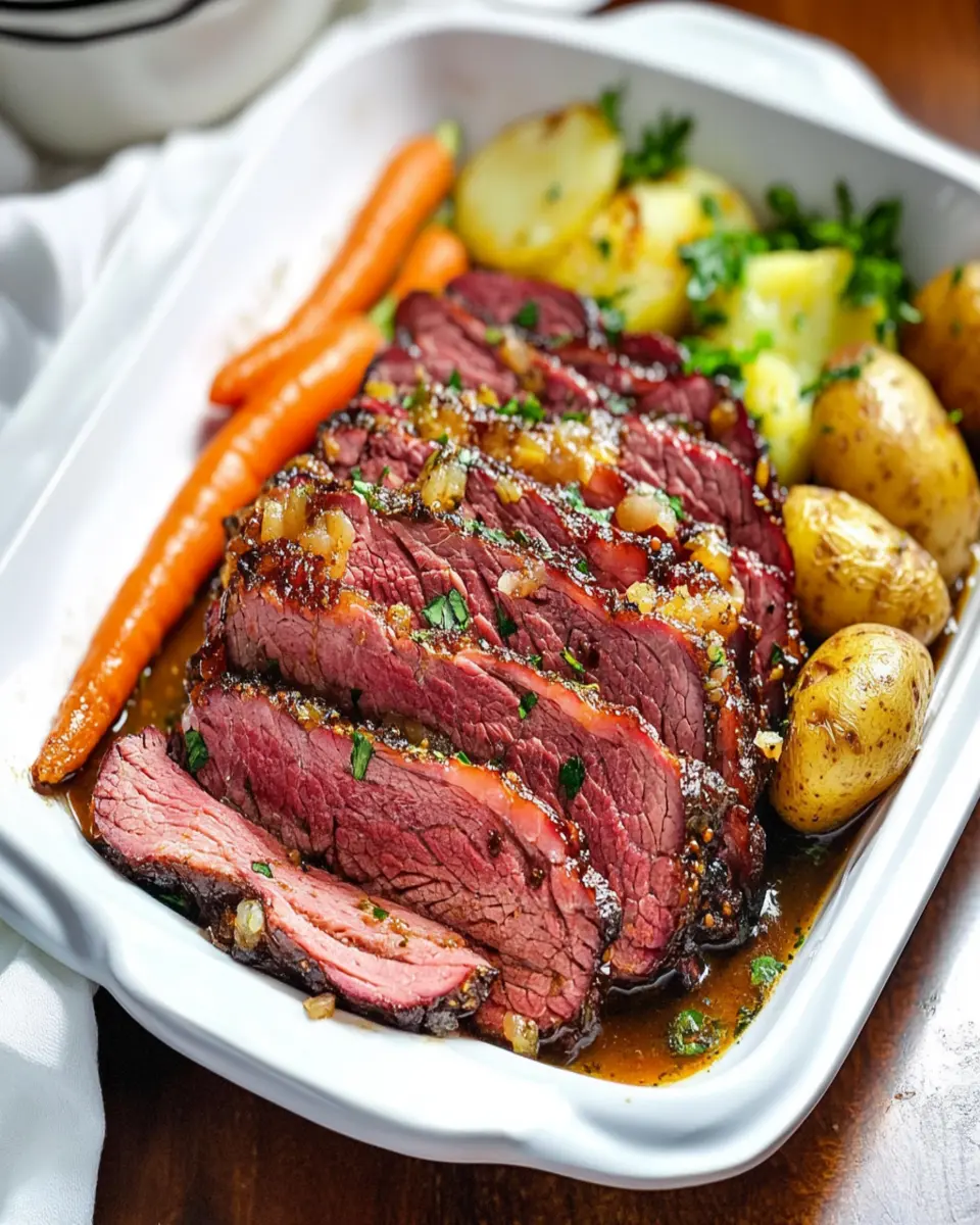 Dutch Oven Corned Beef and Cabbage First Image First Image