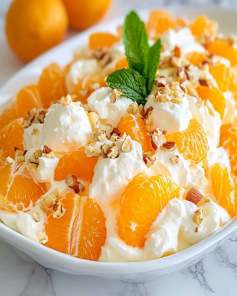 Refreshing Orange Dreamsicle Salad Recipe for Summer Bliss First Image First Image