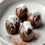 Coconut Balls with Chocolate Coating – Easy No-Bake Dessert Bites First Image First Image