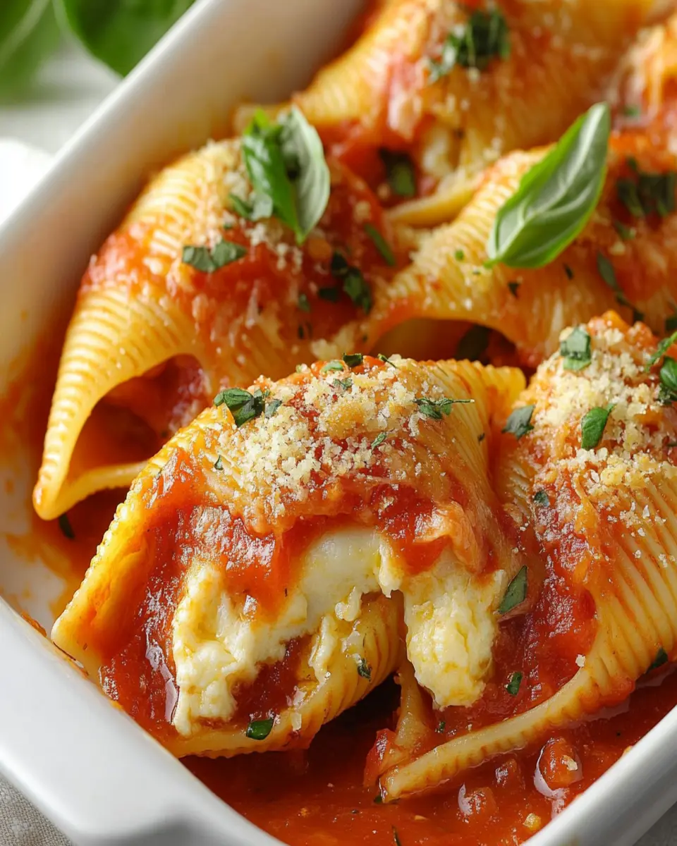 Cheese Stuffed Shells First Image First Image