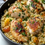 One-Pan Chicken Orzo First Image First Image