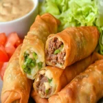 Cheeseburger Egg Rolls First Image First Image