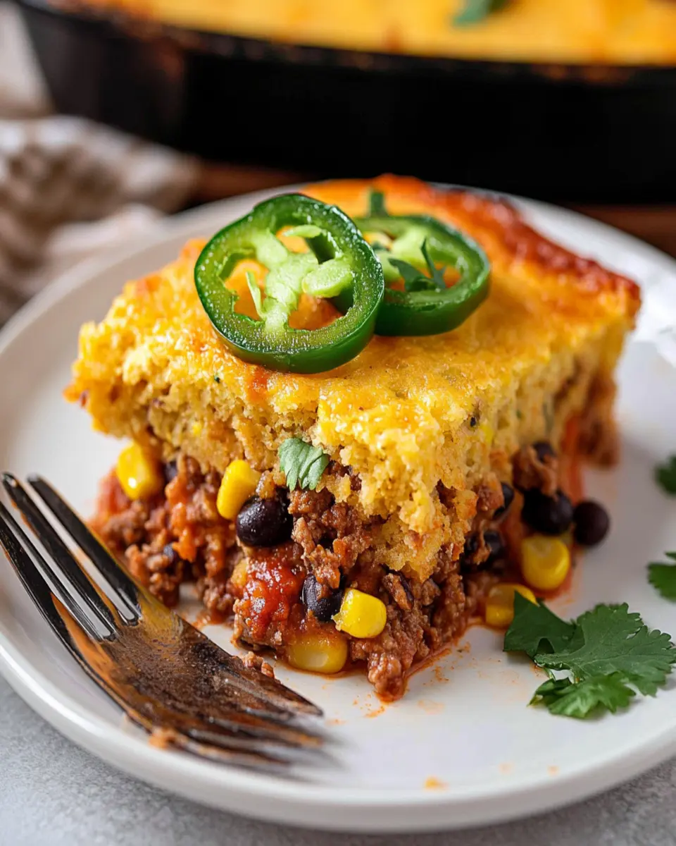 Mexican Cornbread Casserole First Image First Image