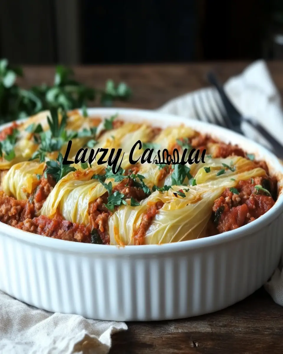 Lazy Cabbage Roll Casserole: Comfort in Every Savory Bite First Image First Image