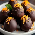 Indulge in Healthy Dark Chocolate Orange Truffles Recipe First Image First Image
