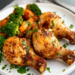 Crispy Baked Chicken Drumsticks First Image First Image